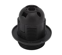 Cryfokt Base de Support de Lumière E27 avec Manchon de Lampe, 10 Pièces D'extension de Douille E27 pour Lampes Fantaisie, Douille de Lampe Facile à Installer pour Lampes Anciennes, de Base de (BLACK)