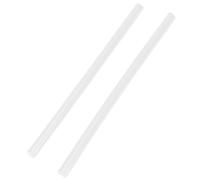 Cryfokt Bâtons de Colle Thermofusible Portables, 10 Pièces, Adhérence Rapide pour les Maisons, les Designers, les Fournitures Artisanales économiques, 7x150mm (Transparent)