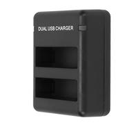 Cryfokt Batterie Rechargeable AHDBT-401 1600 MAh + Double Chargeur USB pour Une Plus Longue Durée de Vie de la Batterie et Un Chargement Sûr, Convient pour AHDBT-401, Kit de Chargement de Taille