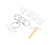 Cryfokt Bobines de Fil en Plastique de Haute qualité avec 2 Clips - Outil D'organisation du Fil Essentiel pour les Projets de Couture