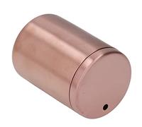 Cryfokt Boîte à Cure-dents en Acier Inoxydable Durable et Résistante aux Chutes, Adaptée aux Hôtels et aux Activités Maritimes, 5,1 Oz (or rose.)