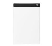 Cryfokt Boîte à Lumière LED A4, Bloc de Traçage alimenté par USB pour Dessin, Croquis, Animation, 3 Niveaux de luminosité, Panneau Lumineux Portable pour Artistes, Plastique