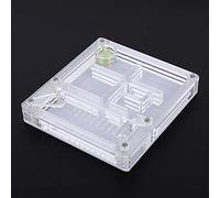 Cryfokt Boîte de Présentation Transparente pour Formicarium de Maison D'élevage de Fourmis, Compacte 11 X 10 X 1,7 Cm, Parfaite pour l'enseignement Scientifique, Expérience d'apprentissage Pratique