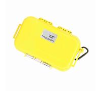 Cryfokt Boîte de Rangement Imperméable Protection d'eau Conteneur Imperméable Conteneur de Tronc Portable Contrôle de Survie d'urgence Fourniture de la Navigation pour Les Bateaux (Yellow)