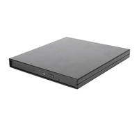 Cryfokt Boîtier de Lecteur Optique Boîtier de Stockage Externe Compact pour Ordinateur Portable Noir 9,5 Mm pour Une Installation Facile du Système D'exploitation Matériau : ABS