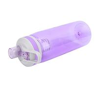 Cryfokt Bouteille d'eau Filtrée, Purificateur d'eau D'extérieur Portable 770 ML, d'urgence pour Le Camping, la Randonnée, Légère, Compacte et Durable pour Les Voyages, la Randonnée (Noir) (Purple)