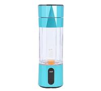 Cryfokt Bouteille D'Eau Riche en Hydrogène Ioniseur D'Eau à électrolyse Rechargeable pour les Voyages de Bureau 208 Ml, Machine à Eau à Hydrogène PEM pour L'exercice (BLUE)
