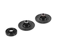 Cryfokt Bouton de Commande de Voiture Bouton de Joystick en ABS de Haute qualité adapté pour A8 3 Pièces Noir
