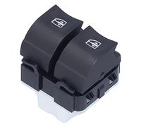 Cryfokt Bouton de Commutation de Commande de Fenêtre 254118722R, Interrupteur de Remplacement Durable et Sensible pour Mk1 2012-présent, Installation Facile, Noir, 1 unité