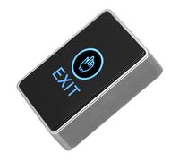 Cryfokt Bouton de Déverrouillage de Porte à Capteur Tactile de qualité 12 V, Bouton de Commutation de Contrôle D'accès Pratique et Pratique, adapté pour L'entrée et la Sortie, PC et Matériau Acrylique
