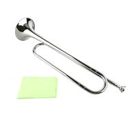 Cryfokt Bugle Plat B, Intonation Sensible du Clairon, Surface Finement Polie, Conception à Grand Alésage en Laiton pour Groupe Scolaire