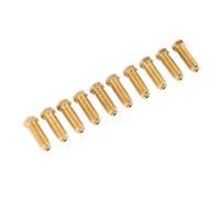 Cryfokt Buzzle de la Section 3D-imprimantes, Extrudeur -Hotend -Düsen kit Non obstrué 10pcs Extrusion Frince Brillante pour un Usage Industriel (0,2 mm)