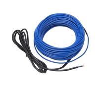 Cryfokt Câble Chauffant Protection de Tuyau, étanche IPX7 | Ruban Chauffant Polyoléfine 20 M, 300 W, pour Tuyaux, PVC, Cave et Tuyau for Protection des Tuyaux en Hiver