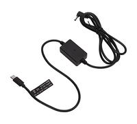 Cryfokt Câble d'alimentation USB à Tension Réglable de Type C, pour Moniteur, Lumière de Remplissage D'appareil Photo Numérique, Cordon Portable de 52,36 Pouces