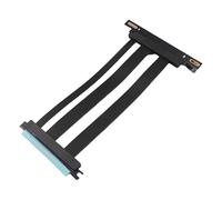 Cryfokt Câble D'extension de Carte Graphique PCIe Gen5 X16 Plug and Play Haute Vitesse Efficace pour la Plupart des GPU et Cartes Mères Adaptateur PC ABS 20 Cm/7,9 Pouces
