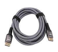 Cryfokt Câble Displayport Ultra Haute Vitesse 16K à 30 Hz pour une Expérience de Jeu en Cuivre étamé de 9,8 Pieds