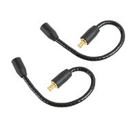 Cryfokt Câble MMCX vers A2DC Portable en Cuivre sans Oxygène pour Casque ATH E40 E50 E70, Offre une qualité Sonore sans Perte, Idéal pour les Voyageurs