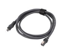 Cryfokt Câble Satellite Rectangulaire -éthernet, Remplacement d'extension Satellite Rectangulaire -éthernet Cable IP68 Copper Imperméable Flexible pour une Utilisation Extérieure