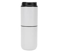 Cryfokt Cafetière électrique Portative Précise avec Moulin, Broyage à Basse Vitesse pour café Frais en Déplacement, Tasse à café Semi-automatique pour le Camping, Machine à électrique de Voyage,