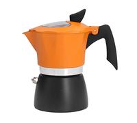 Cryfokt Cafetière Italienne sur Cuisinière Pot à Moka en Aluminium de 150 Ml Conception Octogonale Classique pour Expresso Répartition Uniforme de la Chaleur Portable pour les Voyages, la Maison et