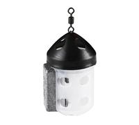 Cryfokt Cage à Appâts avec Poids en Métal et Conception Creuse pour Une Libération Précise des Appâts dans la Pêche à la Carpe Européenne, Plastique et Métal Durables (30g)