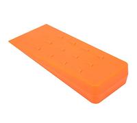 Cryfokt Cales D'abattage D'arbres de 8 Pouces, Outil de Coupe, Clivage en Plastique Orange pour Accessoires de Travail du Bois