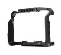 Cryfokt Camera Cage Fit for A7R5 with Multiple Mounts | Fabriqué en aluminium aérospatial, Système de vis sécurisé, Compatible avec divers accessoires, Ouvertures d\'écran précises
