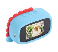 Cryfokt Caméra sous-Marine, 12MP Compact Small Camera 4X Digital Zoom 750mAh Batterie pour la Natation (Blue)