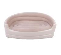 Cryfokt Canapé-lit Gonflable Double Portable floqué avec Batterie Intégrée, Gonflage Automatique pour Terrasse de Camping Intérieure et Extérieure, capacité de 150 Kg, Matériau PVC, Batterie Li-ION