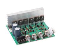 Cryfokt Carte Amplificateur Audio 3 Canaux 240 W avec Composants de Haute qualité pour Configuration de Caisson de Basses et de Cinéma Maison, Conception à Faible Bruit