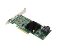 Cryfokt Carte Contrôleur HBA SAS 9300 8iRAID, Carte D'extension LSI SAS3008 8 Ports Internes PCIe 3.0 SAS avec Taux de Transfert de Données de 12 Go/s, pour WindowsLinux VMwa