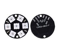 Cryfokt Carte de Développement de Pilotes LED, 10 Pièces, avec Contrôle de qualité Strict, 7 Bits WS2812 5050 RGB pour Les Passionnés D'électronique