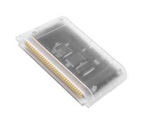 Cryfokt Carte de Jeu Mega Drive Adaptée à la Console MD avec Carte Mémoire de 8 Go, Prise en Charge de Divers Systèmes et Fonctionnalités Améliorées, Idéale pour les Fans de Jeux (Blanc transparent)