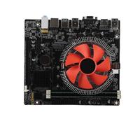 Cryfokt Carte Mère CPU Combo Alimentation Stable pour des Performances à Grande Vitesse pour Ordinateur de Bureau PC