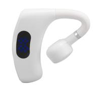 Cryfokt Casque D'écoute sans Fil à Oreille Unique, Dernière Version Bluetooth, Puce 5.4, Microphone Rotatif à 180 Degrés pour Les Amateurs de Musique (White)