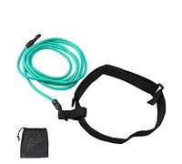 Cryfokt Ceintures de Résistance D'entraînement de Natation, Laisse élastique Innovante Bungee pour L'entraînement à Domicile, Les Amateurs de Natation, Bande Résistante pour la santé ABS Vert