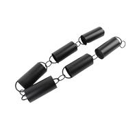 Cryfokt Chaîne de Pluie 39,4 Pouces, Chaîne de Recettes de Pluie Décorative 6 Tasse pour Les Gouttières de la Gouttière de, Tasses Réglables pour Remplacer Les Descente de la, Détourner l'eau et