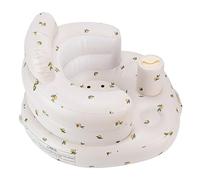 Cryfokt Chaise de Dîner Gonflable en PVC pour bébé, Protection de la Colonne Vertébrale, Alimentation et Voyage Faciles, Belles Impressions (#1)