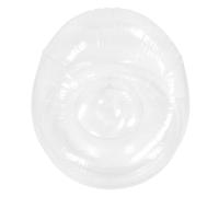 Cryfokt Chaise Gonflable Transparente, Siège de canapé Gonflable Ergonomique, pour Intérieur et Extérieur, Salon Amusant, Fêtes, Meubles en PVC