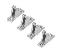 Cryfokt Charnière de Pont Supérieur en Acier Inoxydable 316, Conception Durable avec Ensemble de 4 Pièces pour le Matériel de Montage Supérieur de Navigation de Plaisance, Adaptée aux Navires et aux