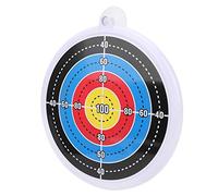 Cryfokt Cible de Tir à l'arc à Ventouse D'intérieur pour Enfants, Jeux d'arc et de Flèche Amusants, ABS Durable 24cm 1 Pièce