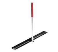 Cryfokt Cintreuse Manuelle de Tôle de 15 Pouces, Plaque D'acier Robuste avec Poignée en PVC pour les Projets de Construction de Panneaux de Toiture de Conduits CVC, Outil D'ourlet