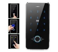 Cryfokt Clavier de Porte étanche à écran Tactile pour Contrôle D'accès par Mot de Passe par Empreinte Digitale - 120 Empreintes Digitales et Cartes - pour la sécurité du Bureau à Domicile