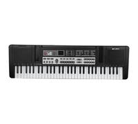 Cryfokt Clavier Numérique D'orgue électronique Portable 61 Touches avec Microphone - Touches de Taille Mini pour Débutants - Timbre, Rythme et Volume Réglables - Système D'alimentation Double -
