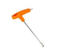 Cryfokt ouille pour Capuchon de Rayon, clé Hexagonale Ergonomique en Forme de T pour L'entretien du Vélo, 7,48x4,09x0,59 Pouces (Trou hexagonal (5,5 mm))