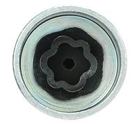 Cryfokt Clé de Verrouillage de Roue en Métal Solide, Douille Antivol, pour Série 1 3 5 6 7 X1 X2 X3 X4 X5 X6 Z4, Outil de Retrait pour le Travail Mécanique (057)