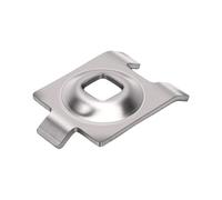 Cryfokt Clips de Jonction pour Grille Murale, Connecteur pour Panneau à | Adaptateur Longitudinal ou D’angle en Acier Inoxydable, Antirouille, Niche ou Poulailler