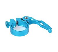 Cryfokt Collier de Selle de Vélo à Dégagement Rapide, Aluminium 34.9mm | Collier de serrage de selle de vélo léger avec levier à dégagement rapide, pour vélo de route VTT, ajustement sécurisé