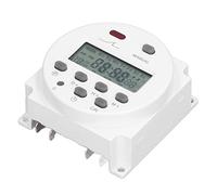 Cryfokt Commutateur de Relais de Contrôle de Temps Numérique LCD Programmable, 16 Marche/arrêt, Minuterie Cn101A pour Appareils Ménagers (AC220-240V)