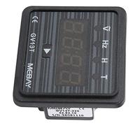 Cryfokt Compteur à Affichage Numérique AC GV13T, Voltmètre Multifonction Générateur Léger pour Mesurer la Tension, la Fréquence et le Temps de Fonctionnement, Conventionnel pour une Installation